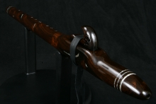 African Blackwood  Native American Flute, Minor, Low F-4, #E28I